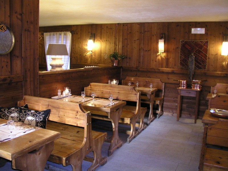 Sala della pizzeria