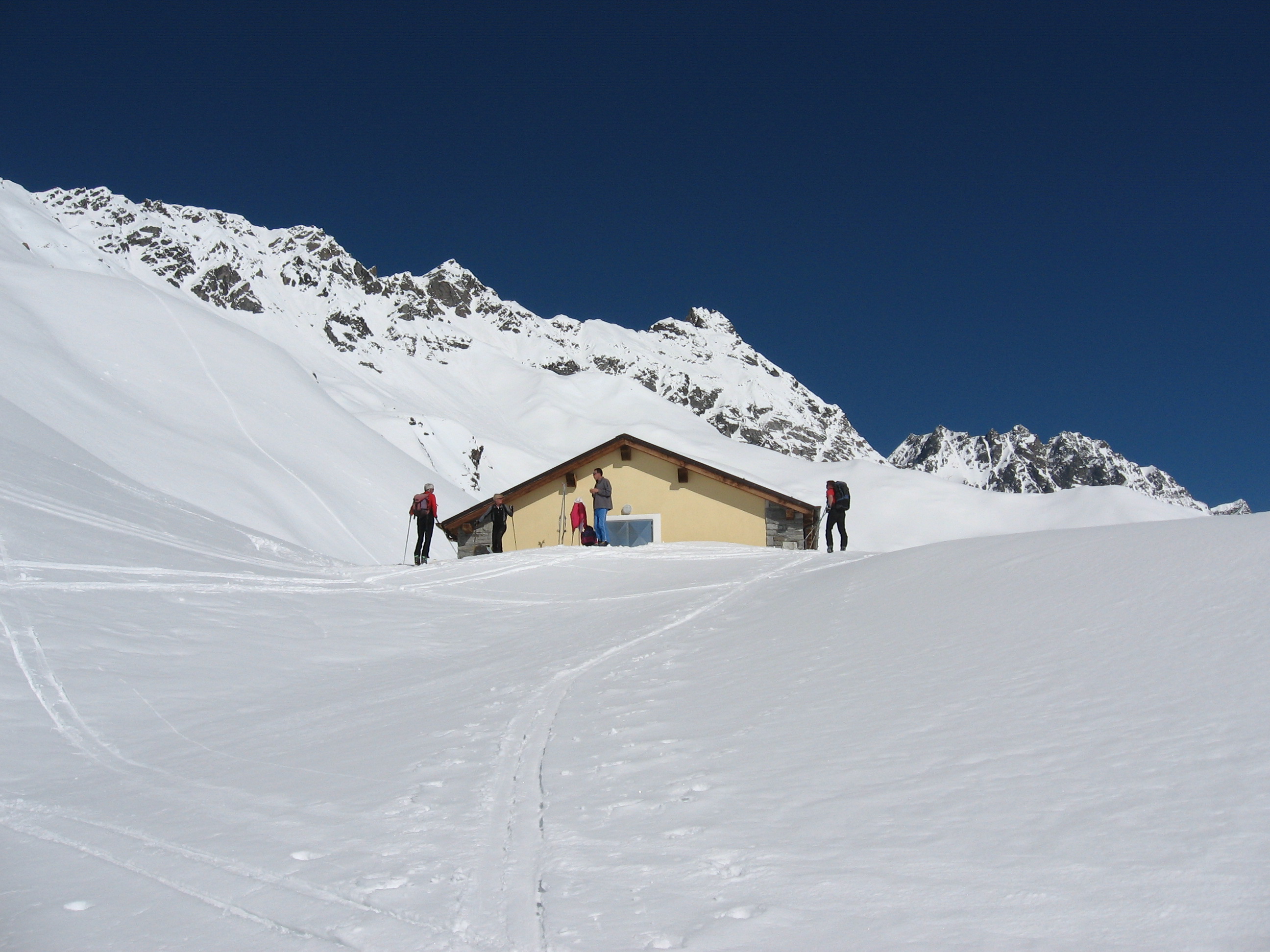 Rifugio in inverno