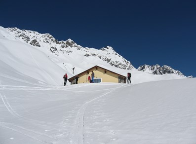 Rifugio in inverno