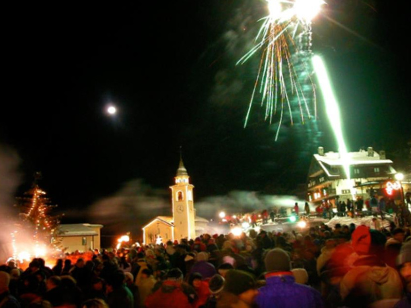 End of the year in the square