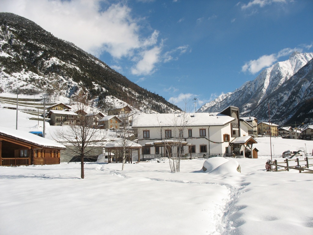 L'Albergo in inverno