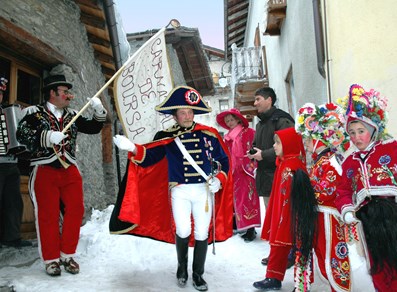 Carnevale Storico della Coumba Freide -Saint-Rhémy