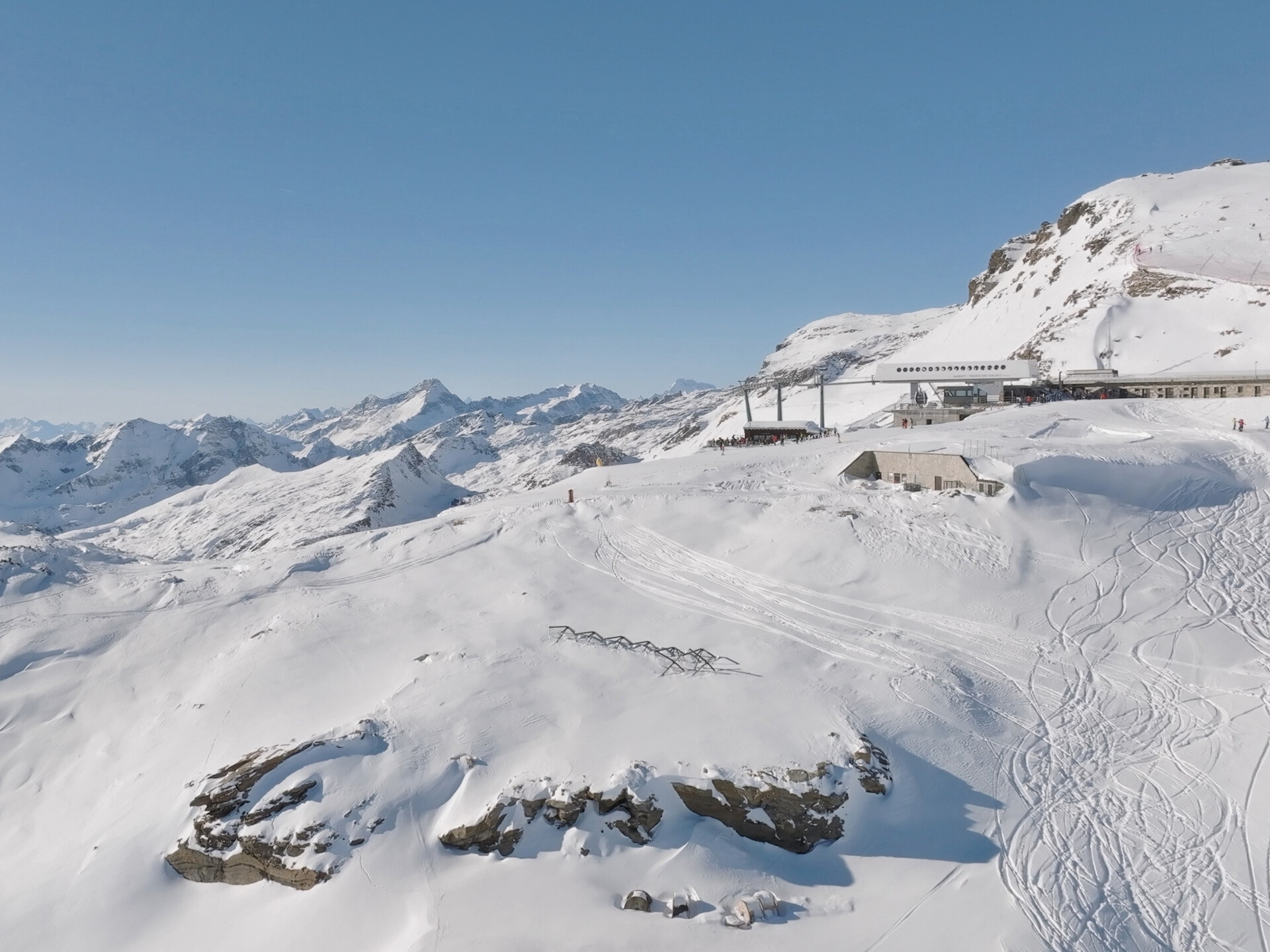 Stazione della funivia Passo dei Salati