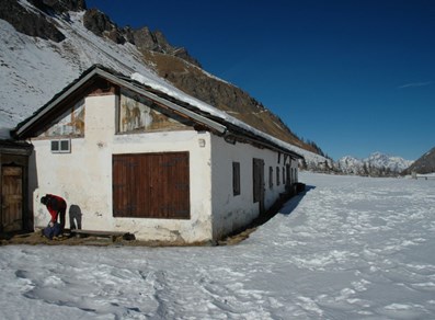 Arrival a the Park Rangers Cabin