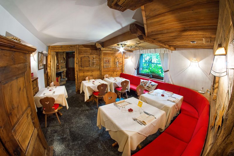 La sala del ristorante