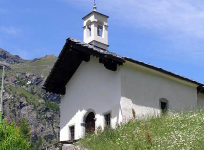 Festa di San nel piccolo villaggio di Orsia Valle d'Aosta