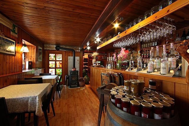 La sala del ristorante