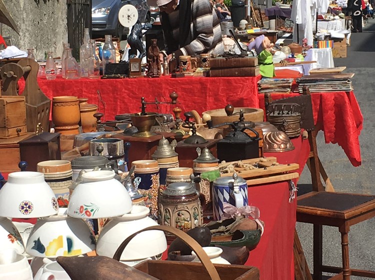 Street Market in Antey