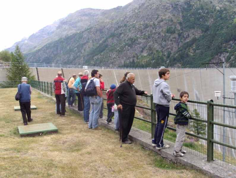 Visita alla Diga di Place Moulin