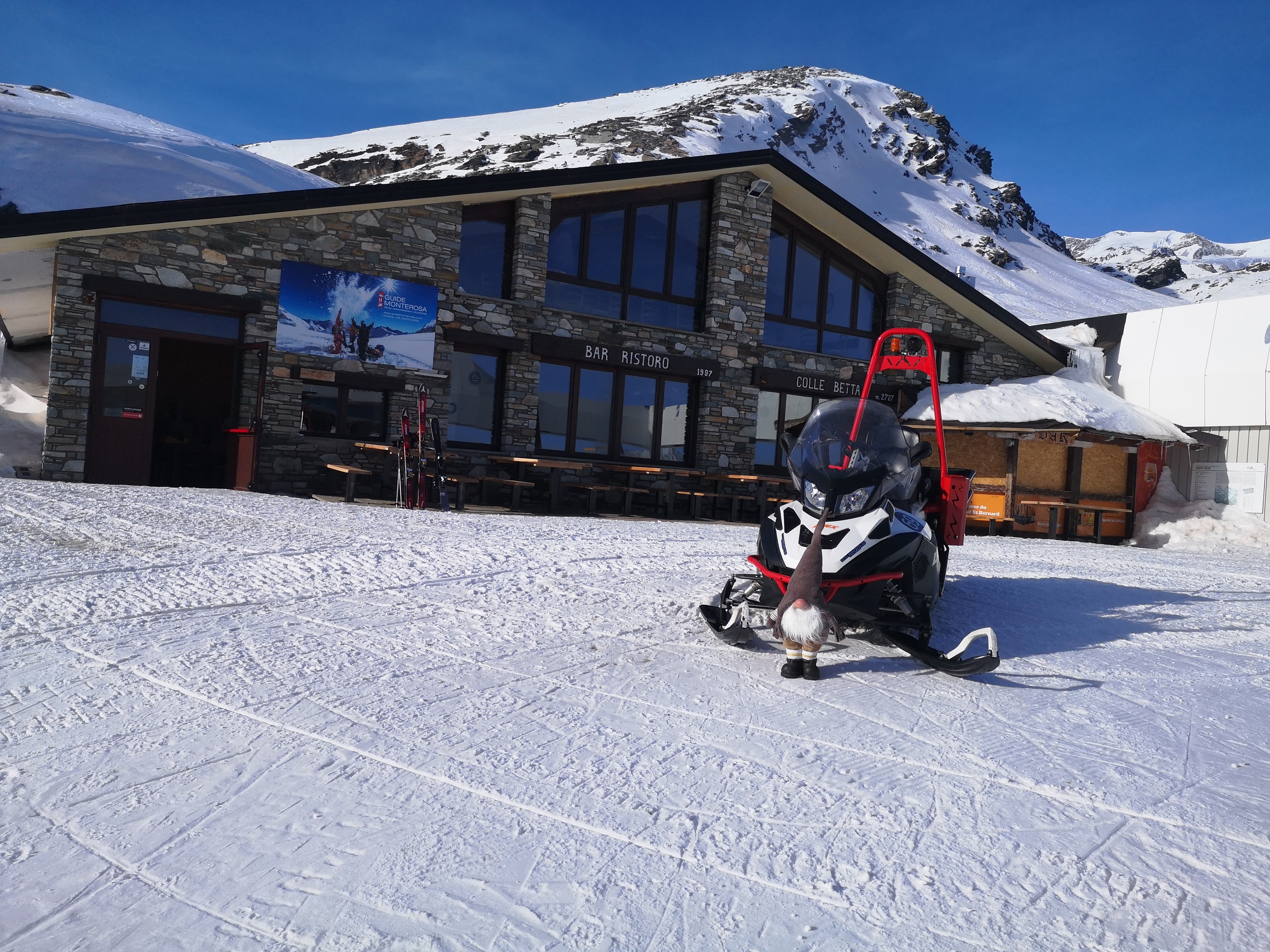 El restaurante en invierno
