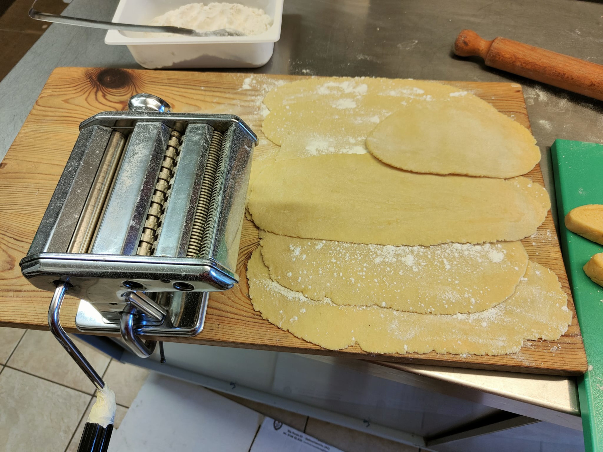Homemade pasta
