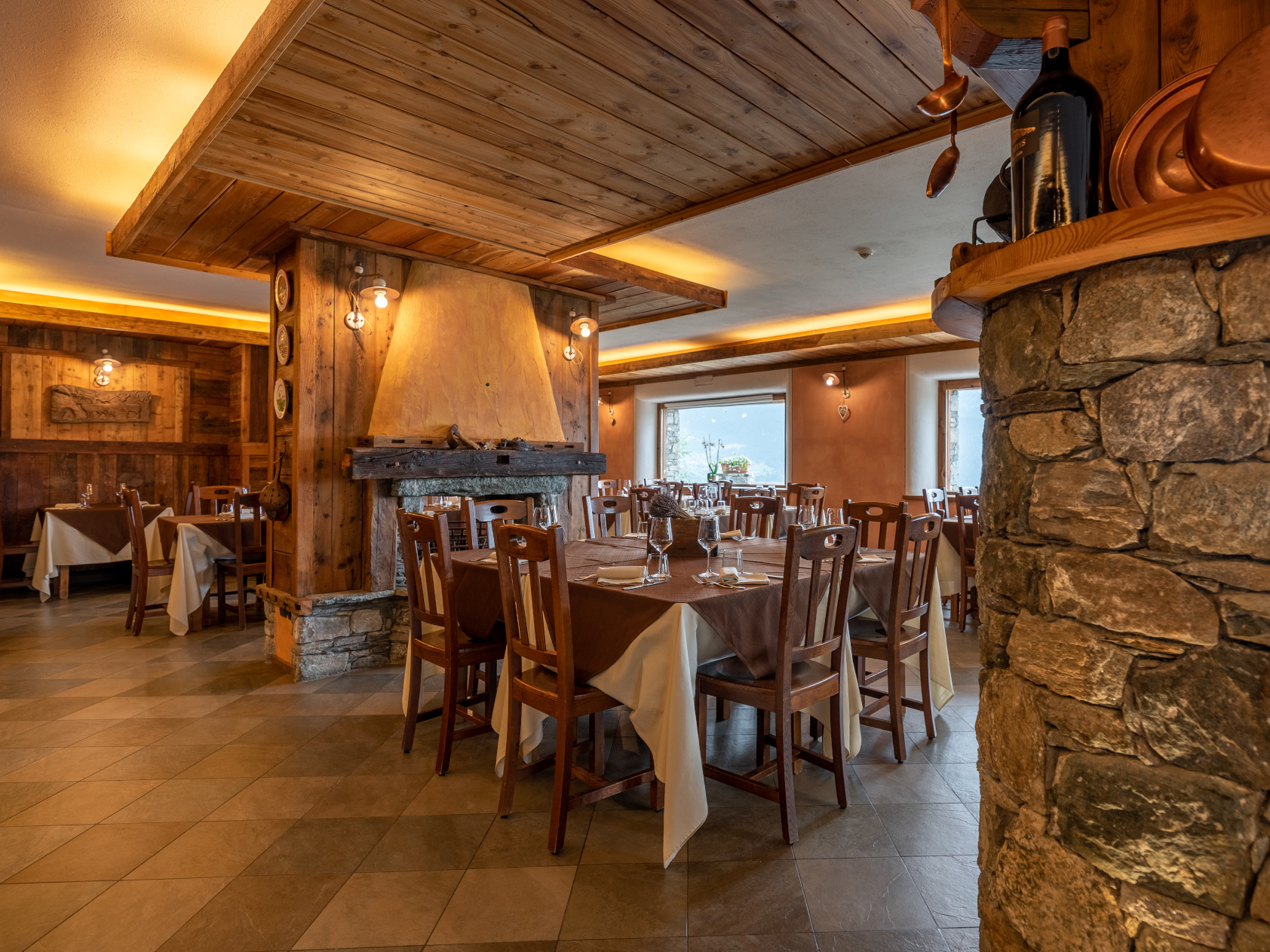 La sala del Caprice des neiges
