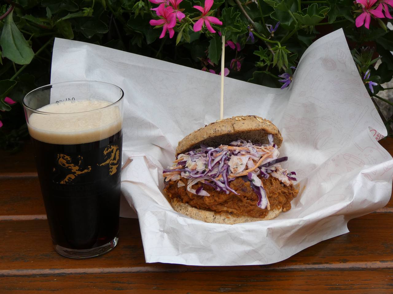 Sandwich et bière