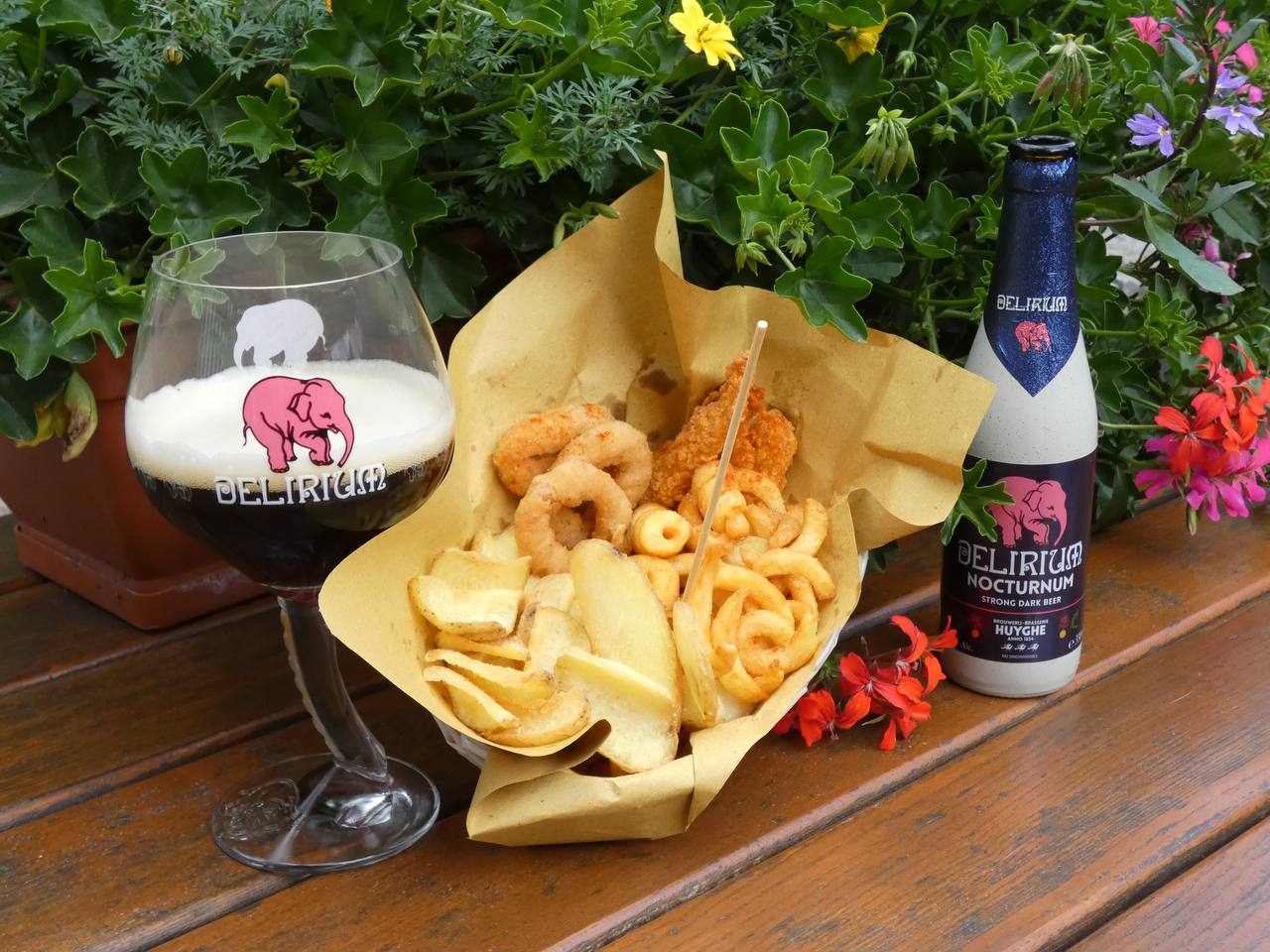 Bière et frites