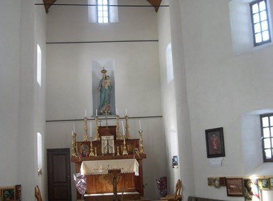 Interno del Santuario del Miserin - Champorcher