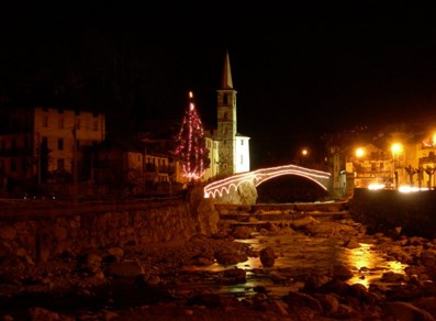 Il ponte storico di Fontainemore