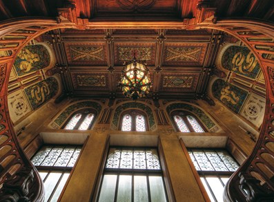 The imposing access