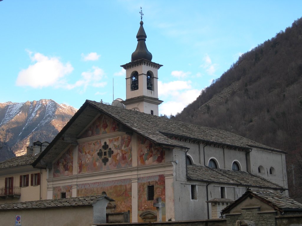 Issime - Parish church of San Giacomo