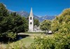 Bell-tower with pyramid-shaped spire