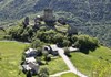 Houses down of the castle
