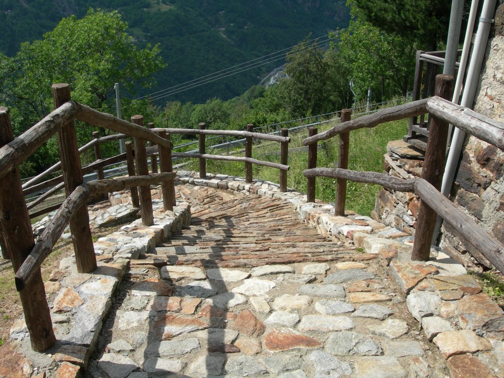 Escalier d'accès