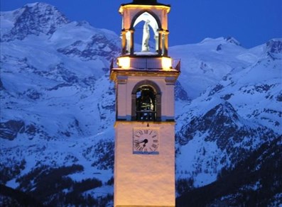 Campanile della chiesa di San Martino - Antagnod