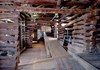 The wooden structure