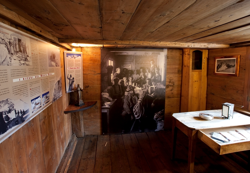 L'exposition sur le Mont Rose