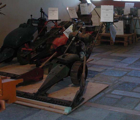 Máquinas en exposición