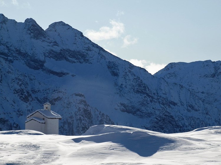 Chapelle de Sant'Anna en hiver...
