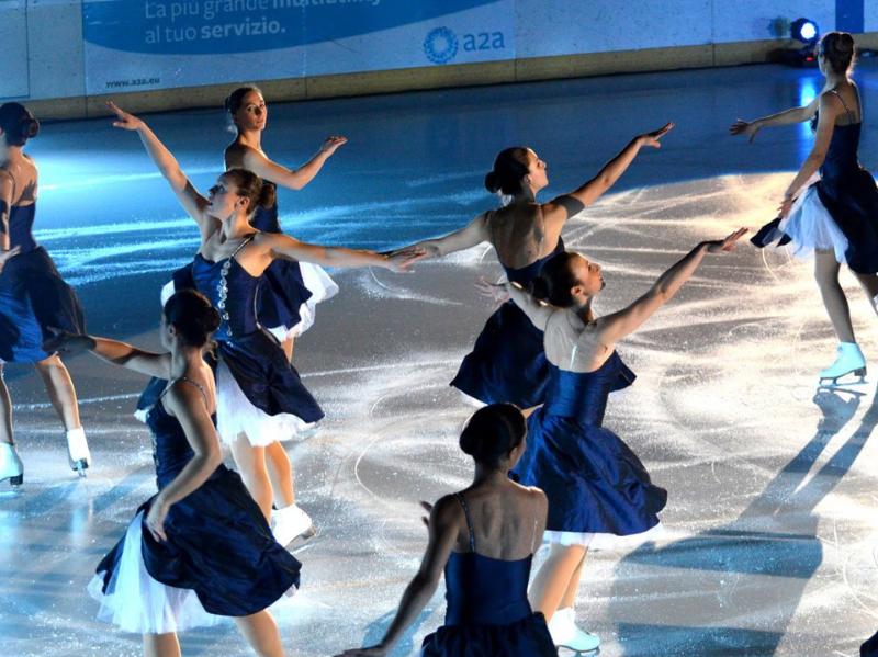 Campionato mondiale di pattinaggio sincronizzato.