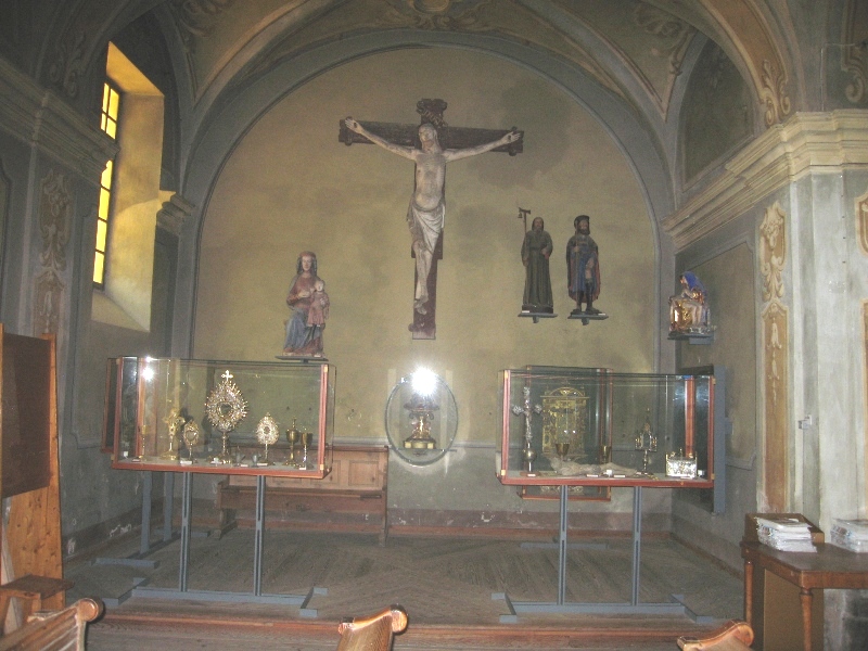 The exhibition of sacred art items