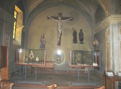 The exhibition of sacred art items