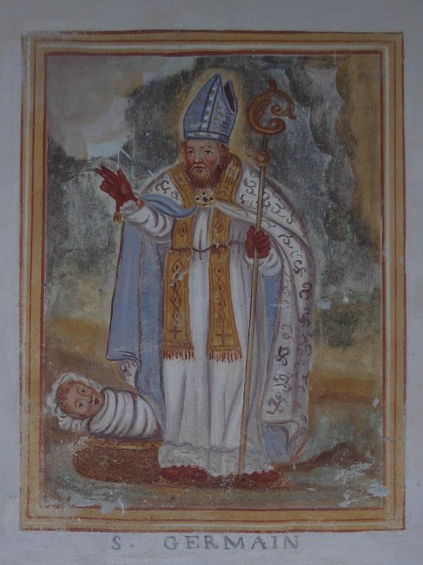 Fachada de la capilla de Mont-Mené: San Germán