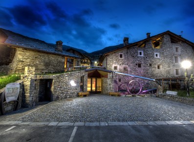 The outside