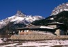 The Centre' seat and, in the background, Mont Avic