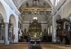 the interior of the church