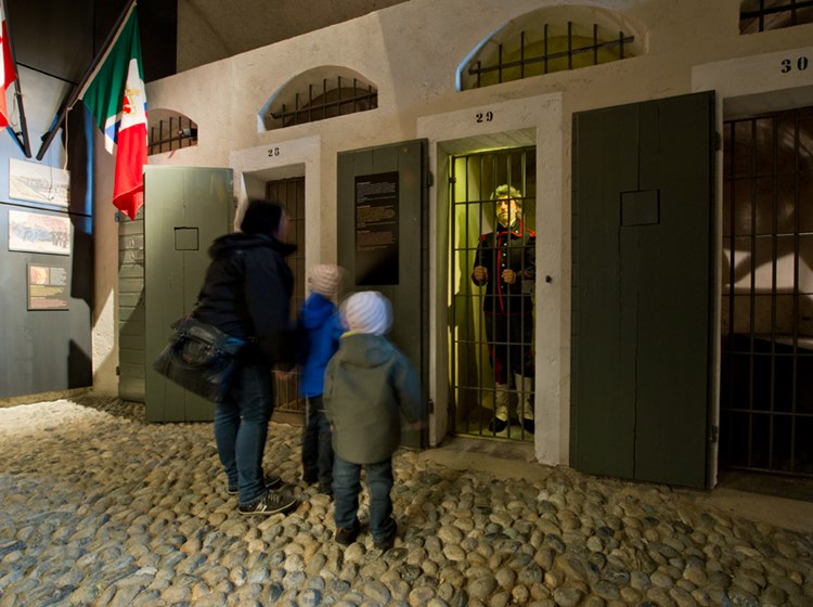 Le Prigioni  - spazio museale permanente sulla storia del Forte di Bard