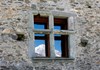 The Mont Blanc is reflected in one of the windows of the Casaforte Bovet