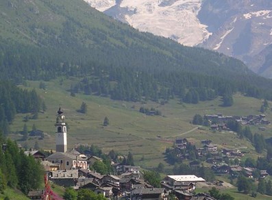 Panorama di Antagnod - Ayas