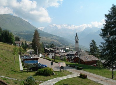 Panorama di Antagnod