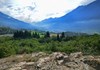 il panorama dalla riserva Tsatelet
