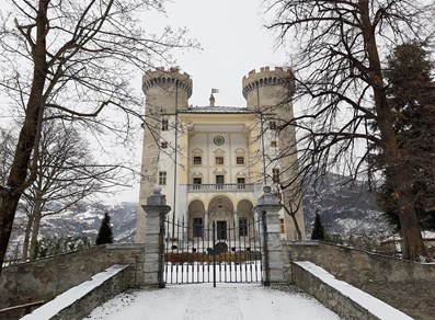 Château d'Aymavilles - hiver