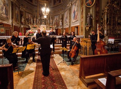 Konzert in der Kirche von La Salle