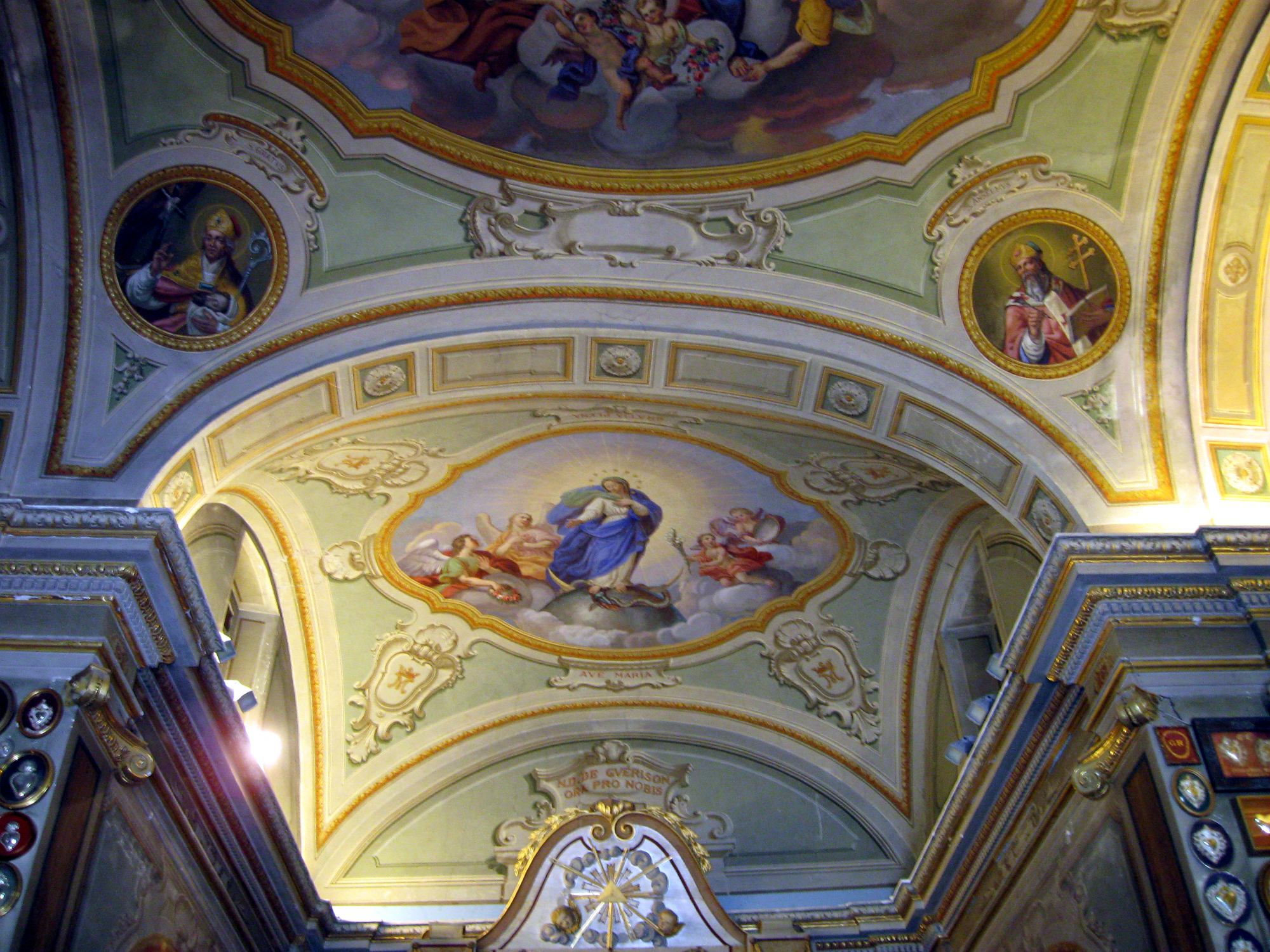 affreschi delle volte