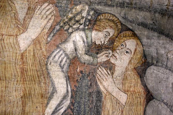 fresco detail - Gressan