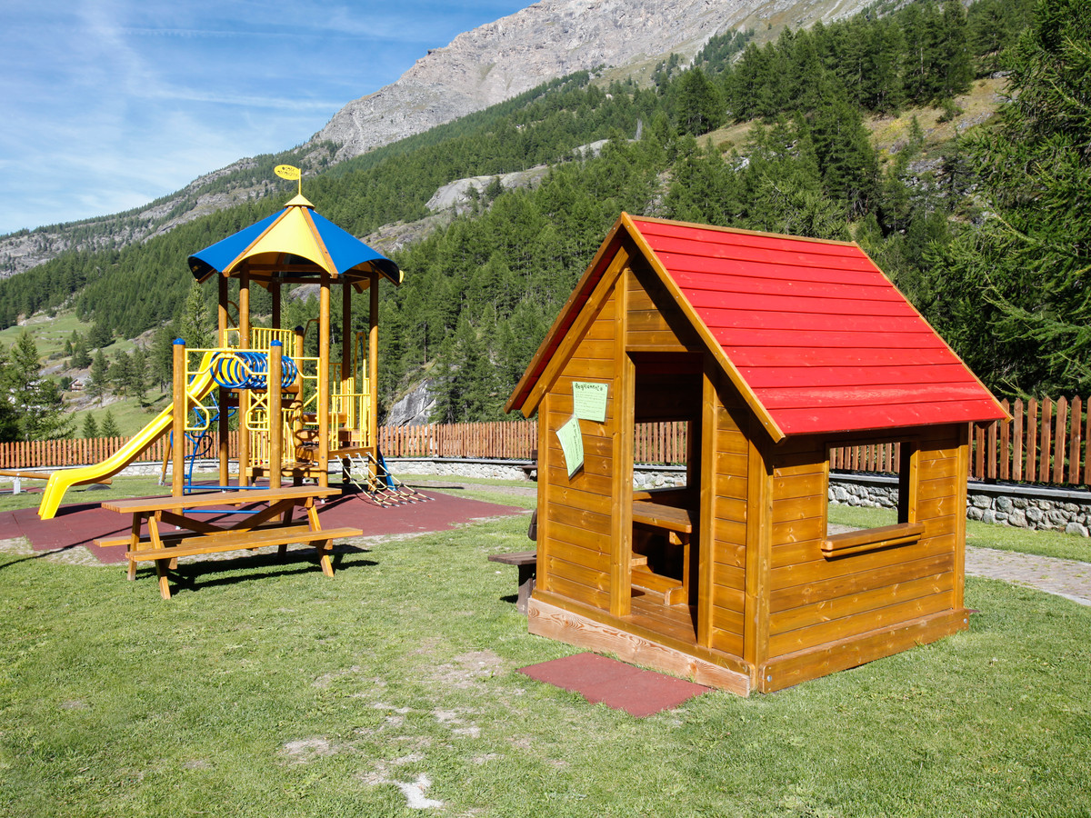 Playground for children Valgrisenche