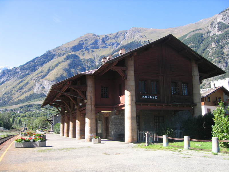 La estación en verano