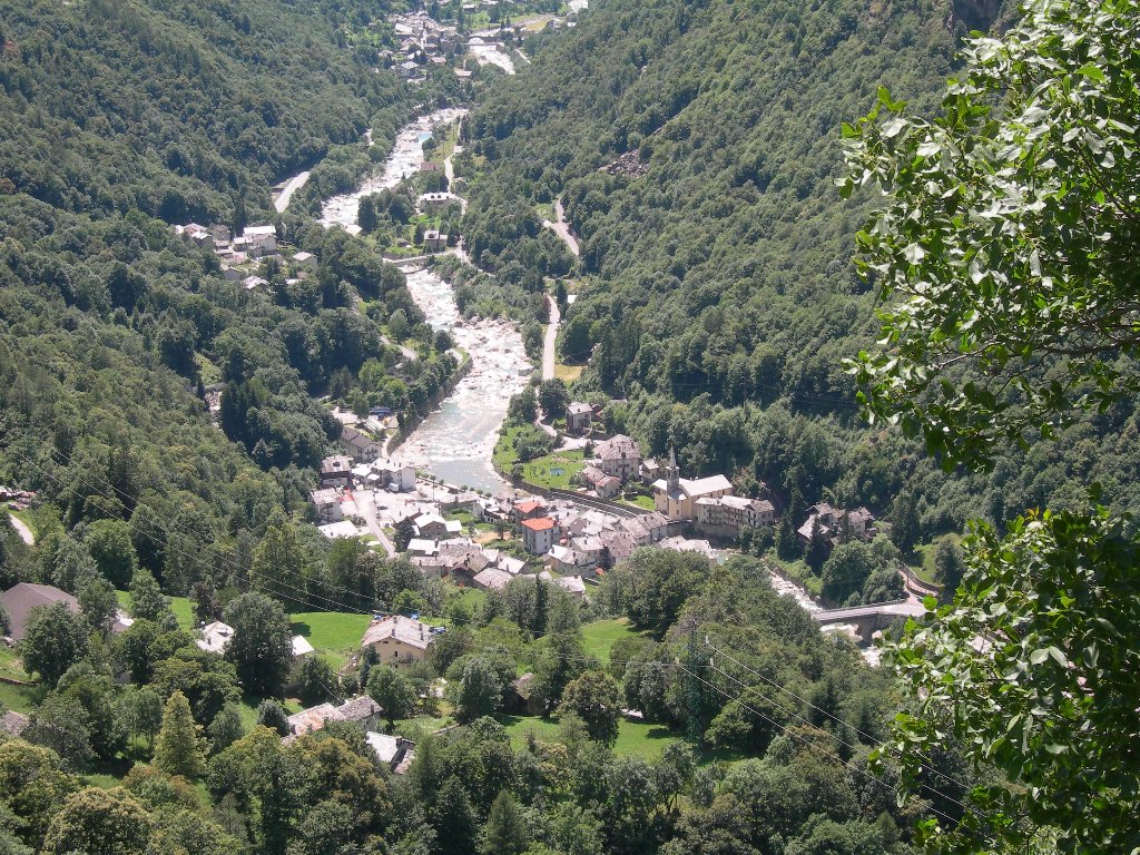 Fontainemore vu du village