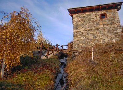 El curso de agua